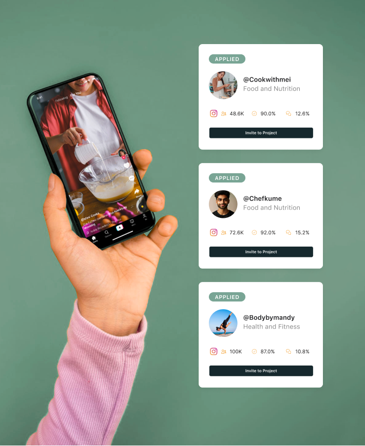 Use Aspire's tools to scale your Influencer Marketing Campaigns