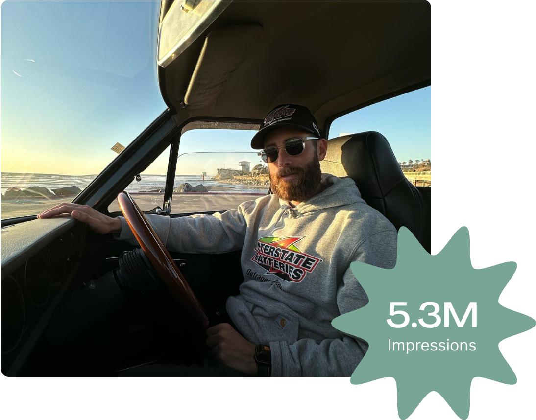 Interstate Batteries reaches 5.3M impressions by working with Aspire