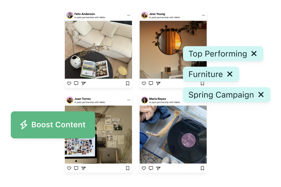Create high-performing ads with UGC Content